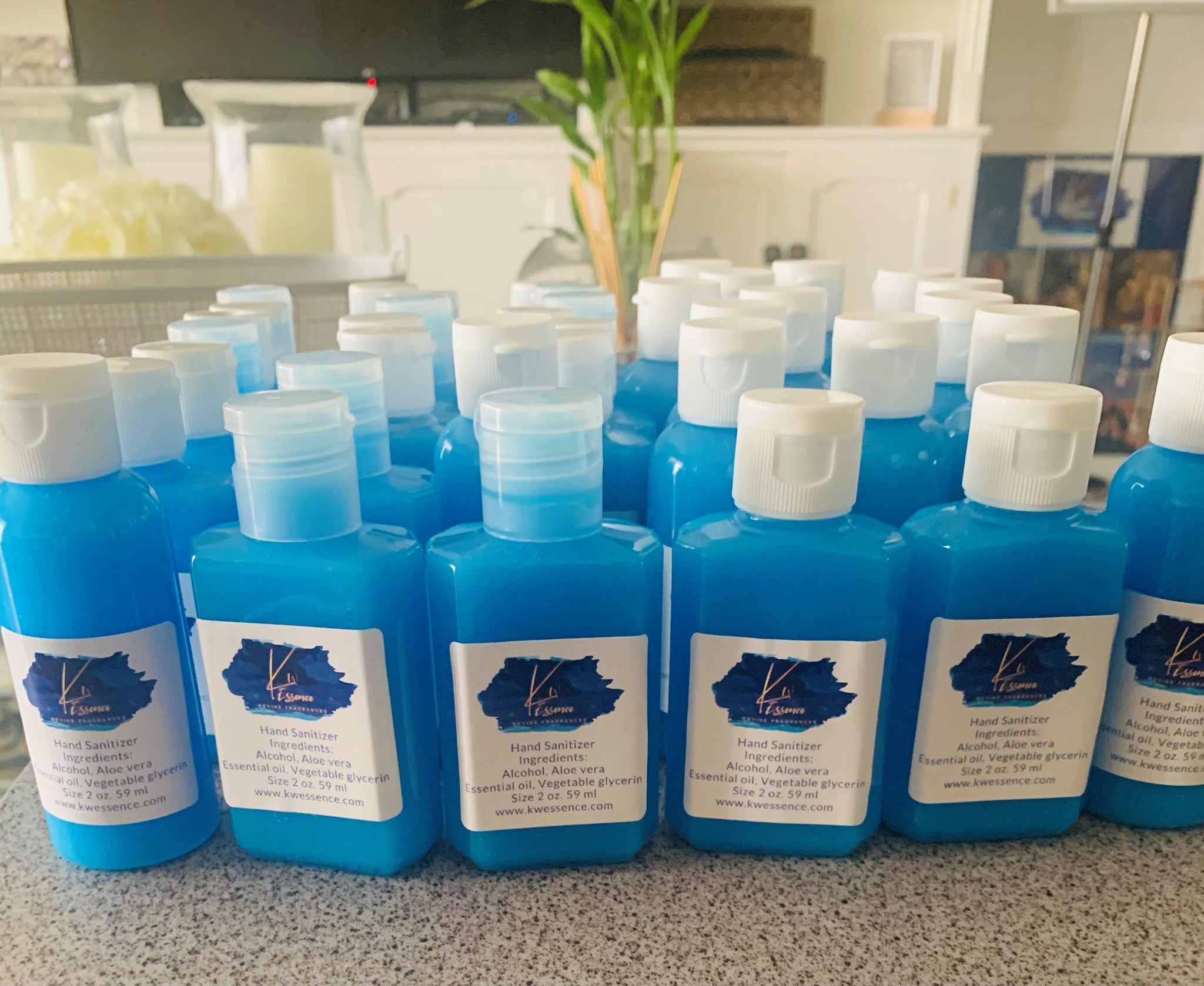 Hand Sanitizer With Essential Oils 2 oz. - Image 2