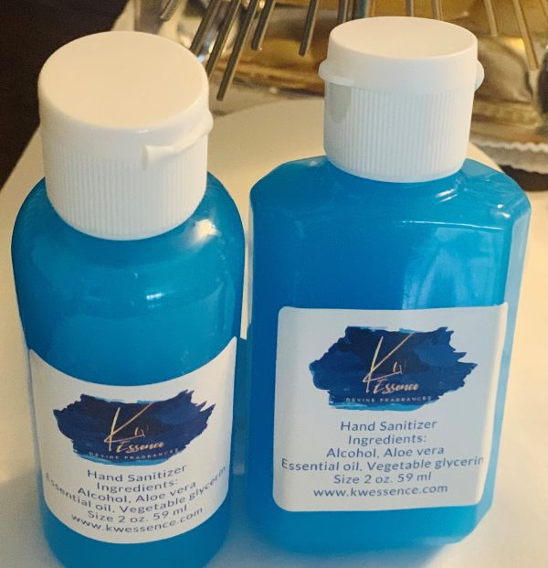 Hand Sanitizer With Essential Oils 2 oz. - Image 3